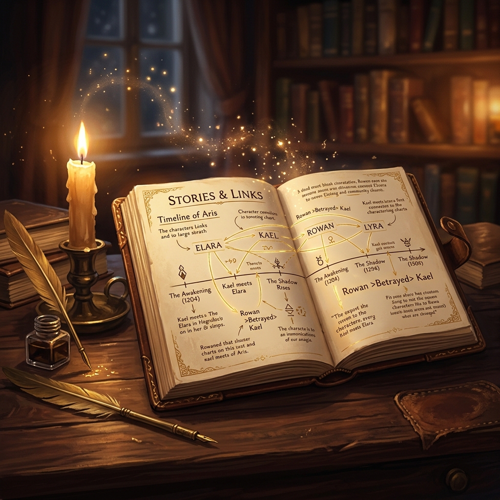 Cozy Writing Desk Graphic